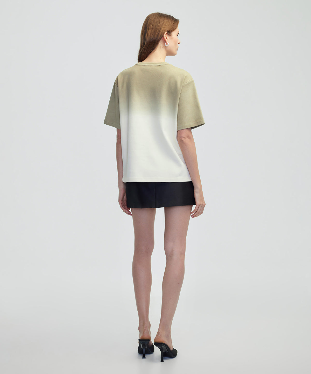 Gradient T-Shirt With Applique