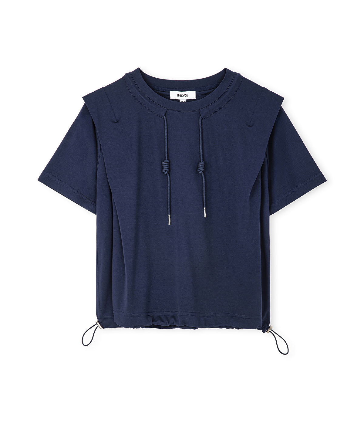 T-Shirt With Adjustable Hem