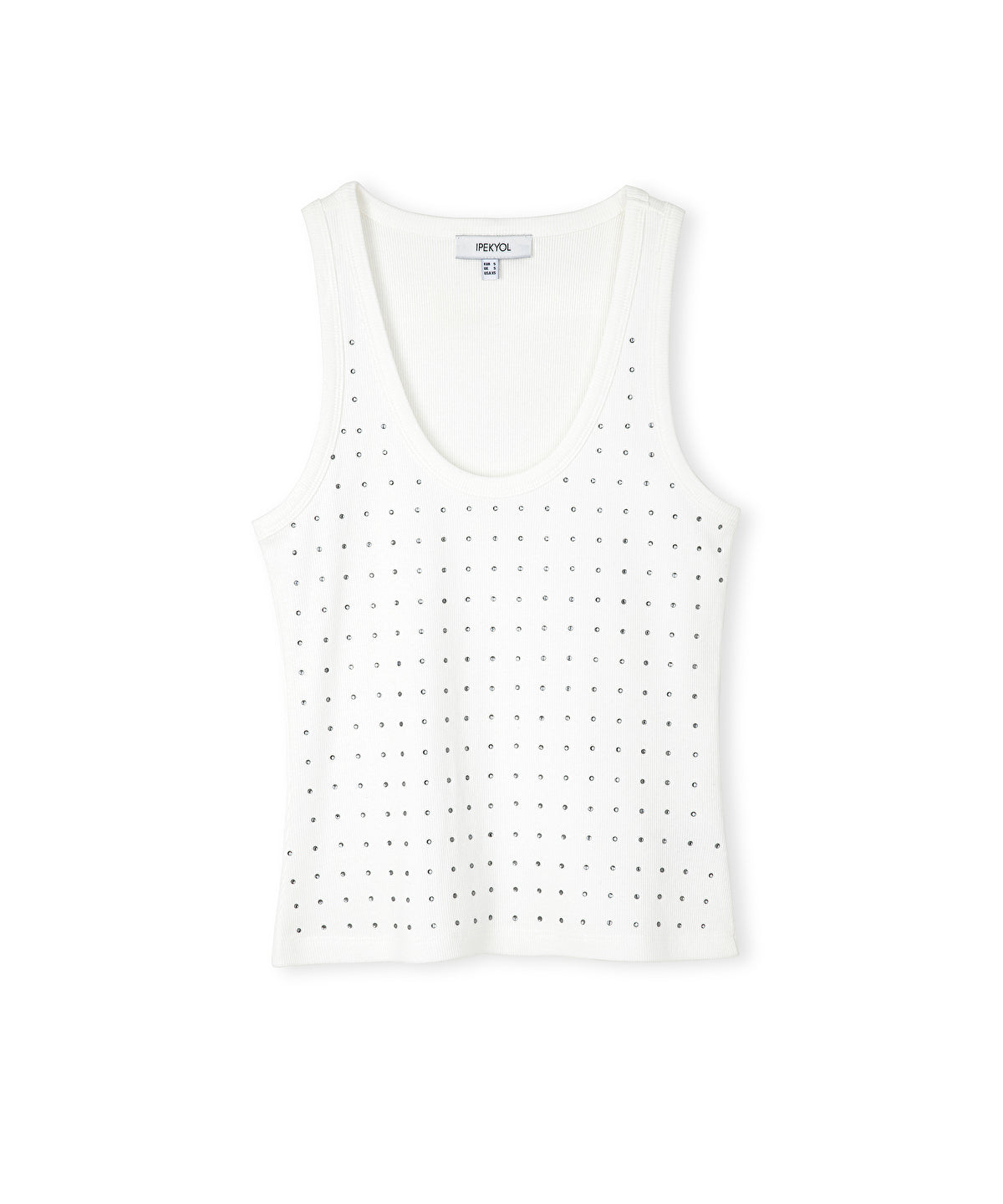 Rhinestoned Tank Top