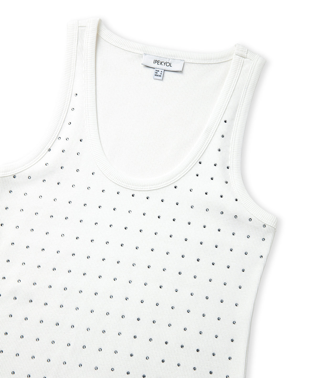 Rhinestoned Tank Top