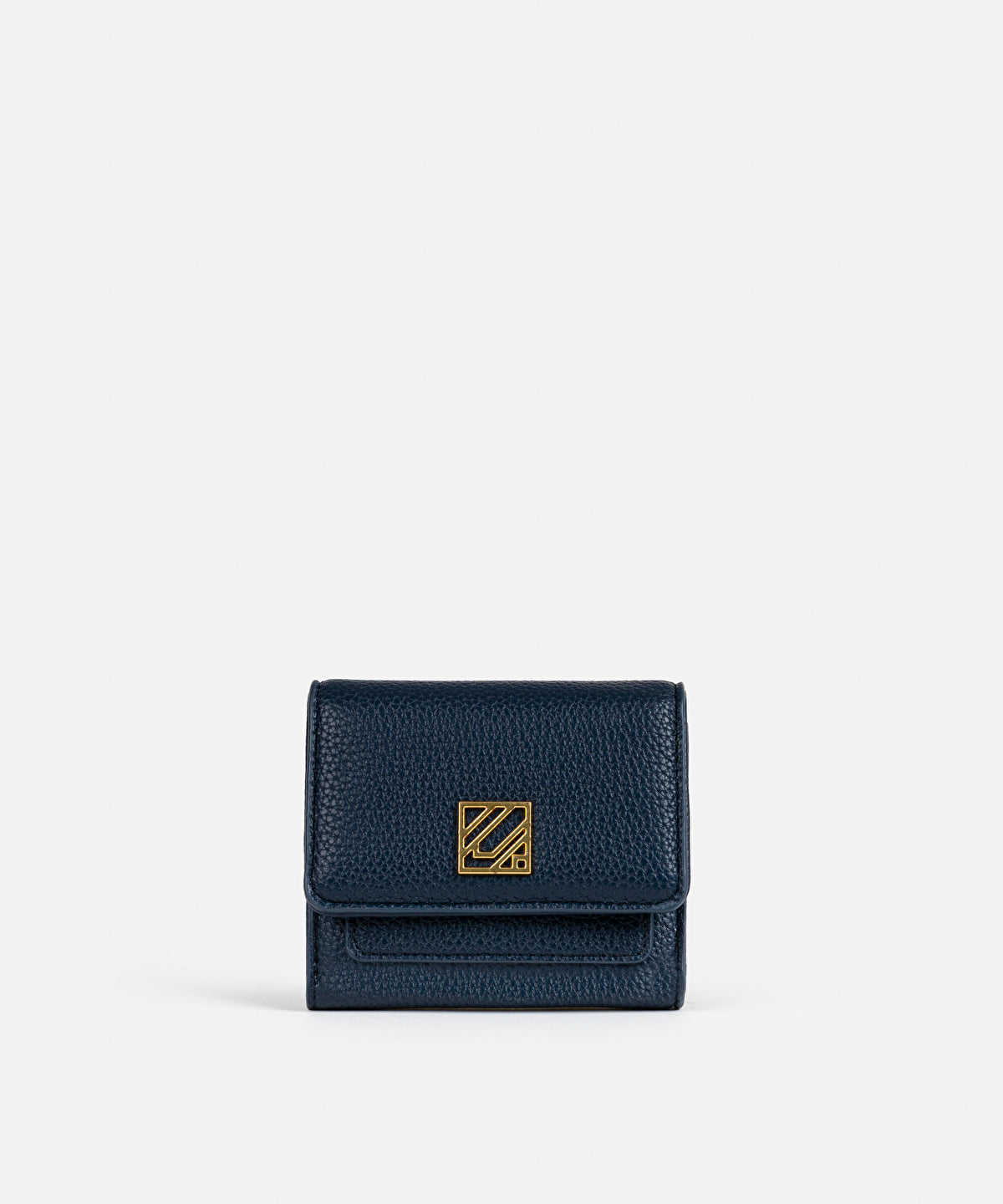 Zoomed Monogram Buckle Wallet
