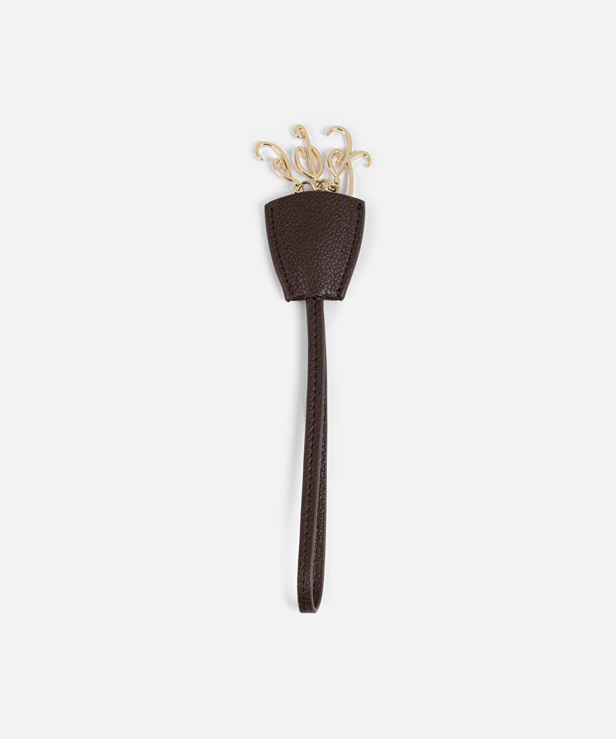 Zoomed Monogram Bag Charm