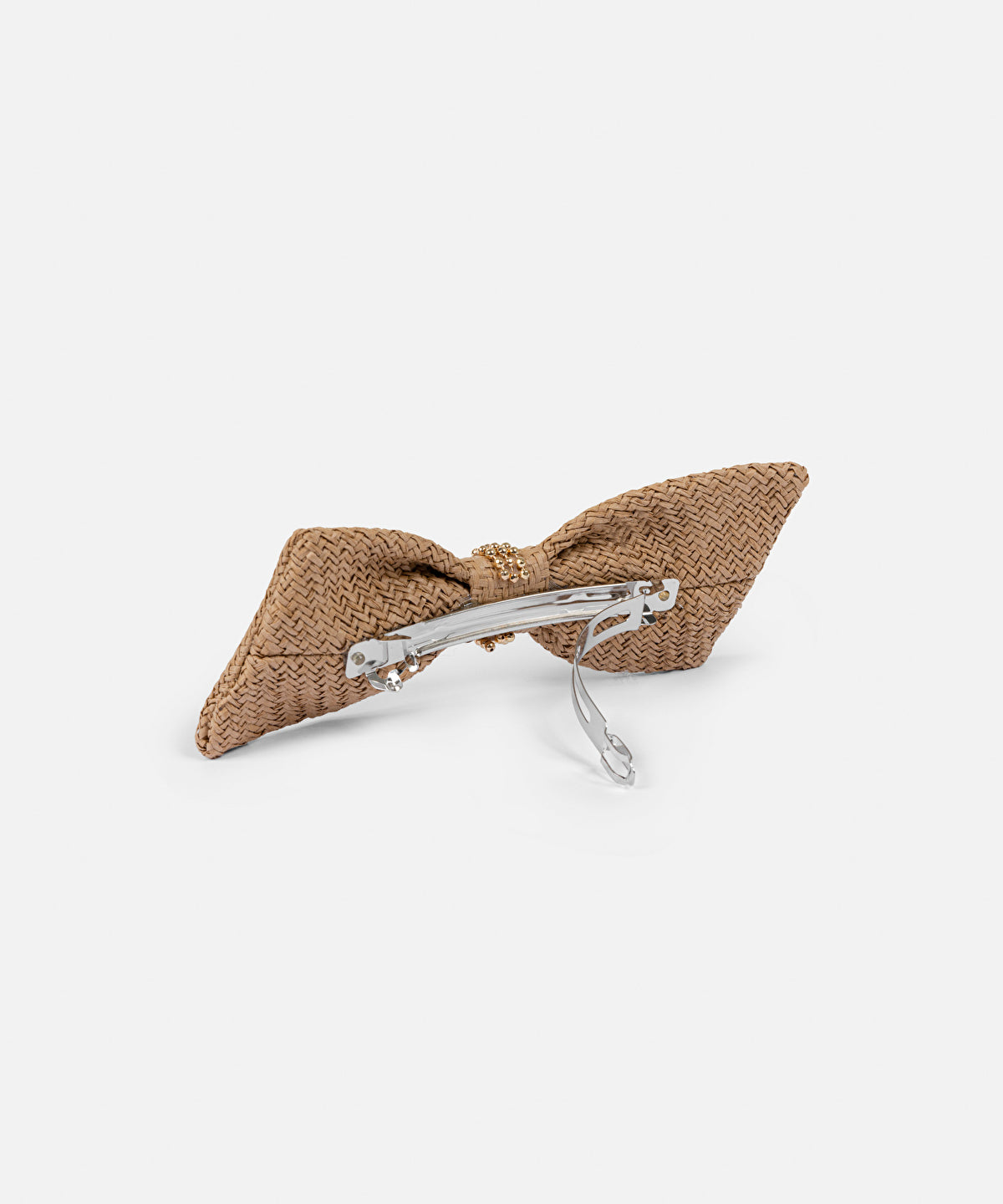 Straw Bow Hair Accessory