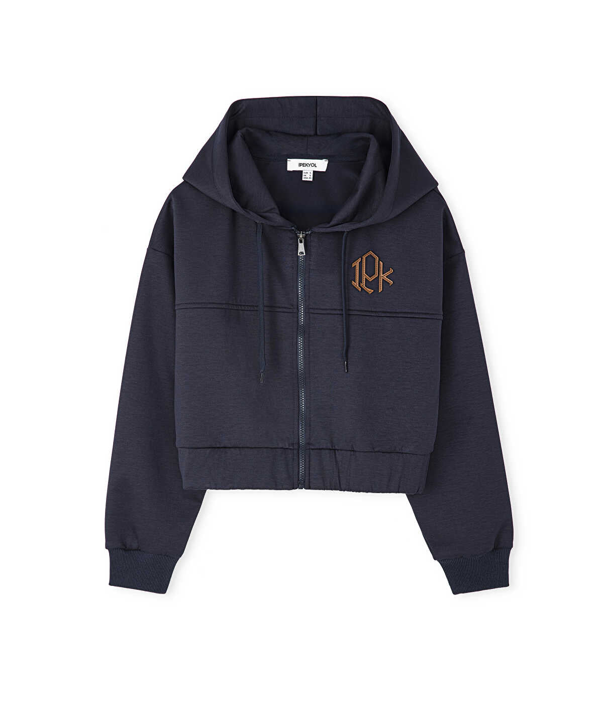 Sweatshirt With Monogram Applique