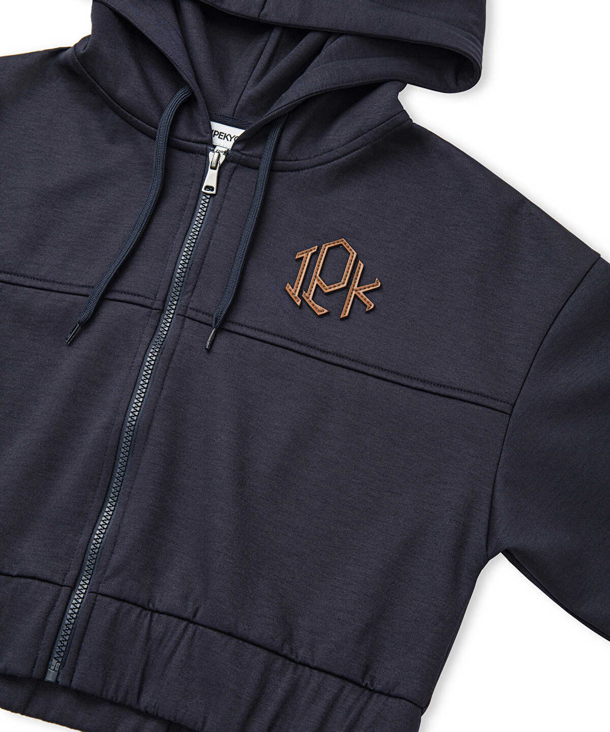 Sweatshirt With Monogram Applique