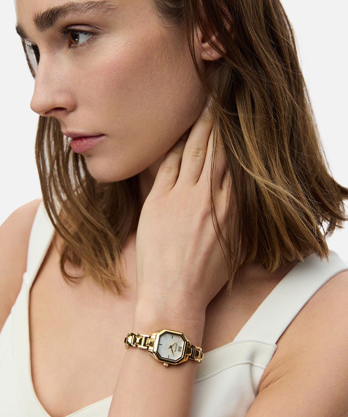Metal wristwatch