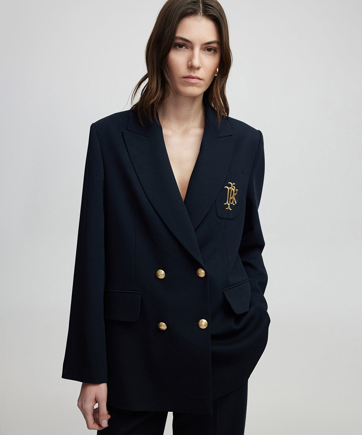 Zoomed Embroidered Blazer