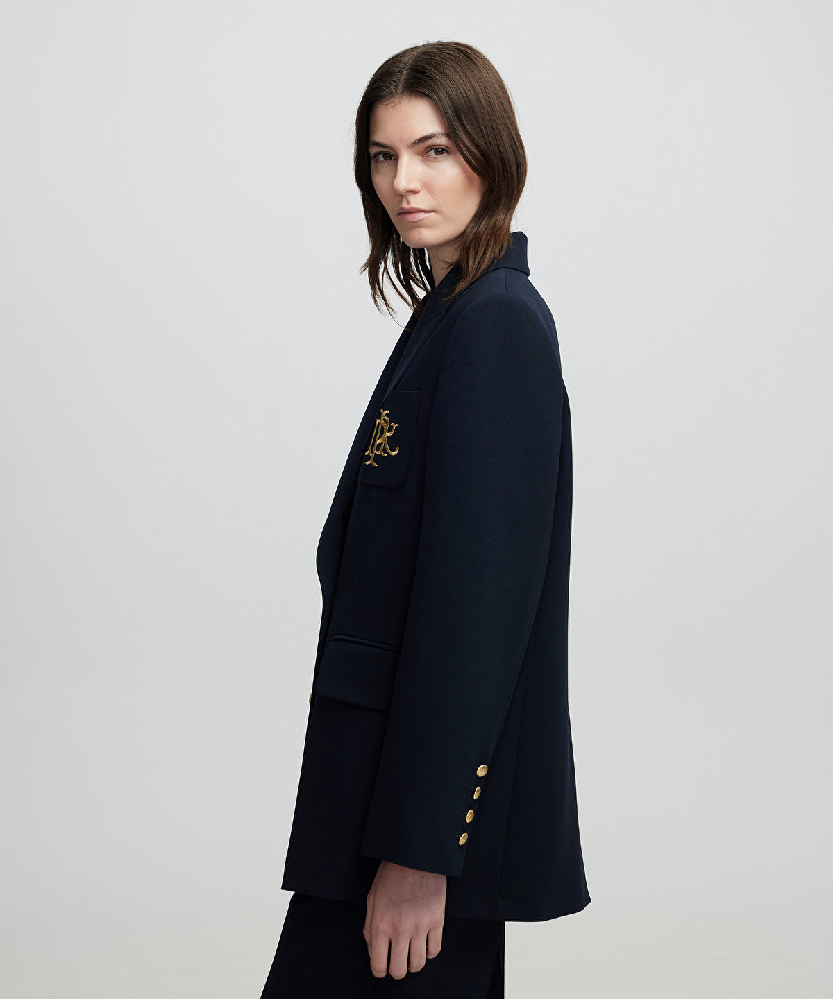 Zoomed Embroidered Blazer