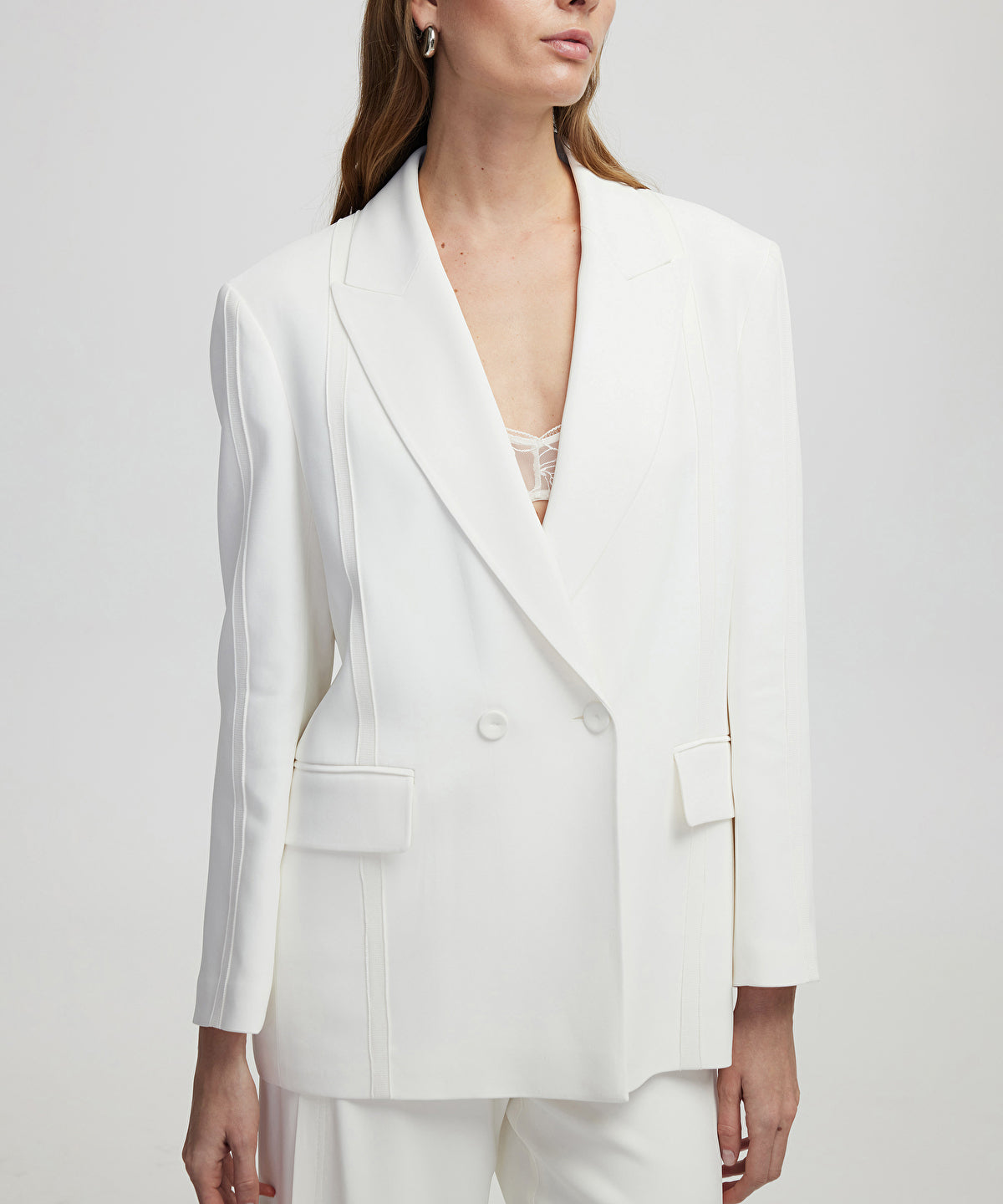 Zoomed Appliqued Blazer