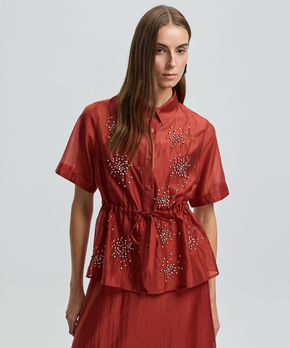 Layered Embellished Dress