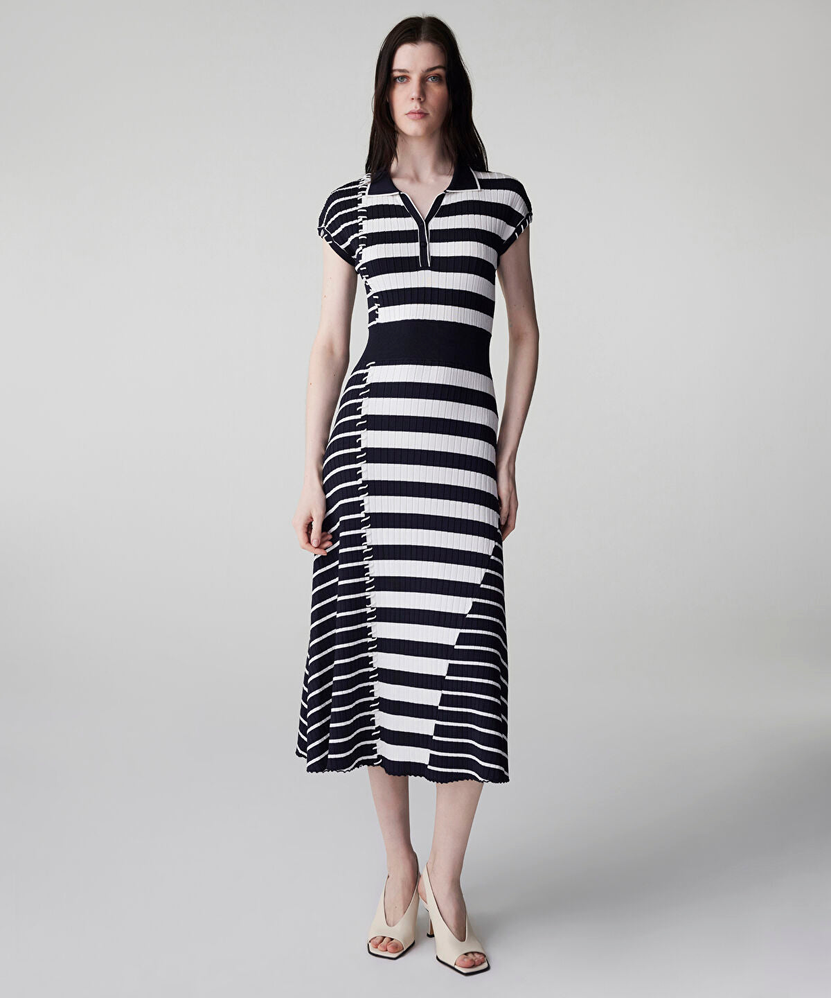 Striped Knit Dress