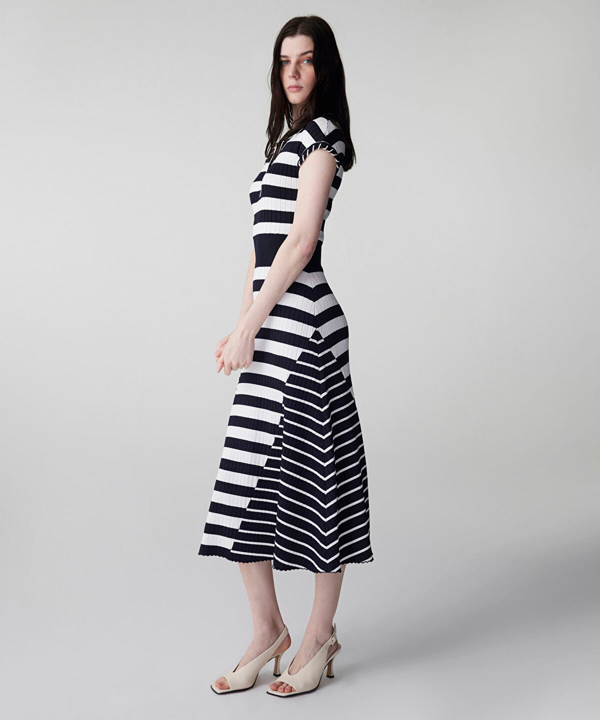 Striped Knit Dress