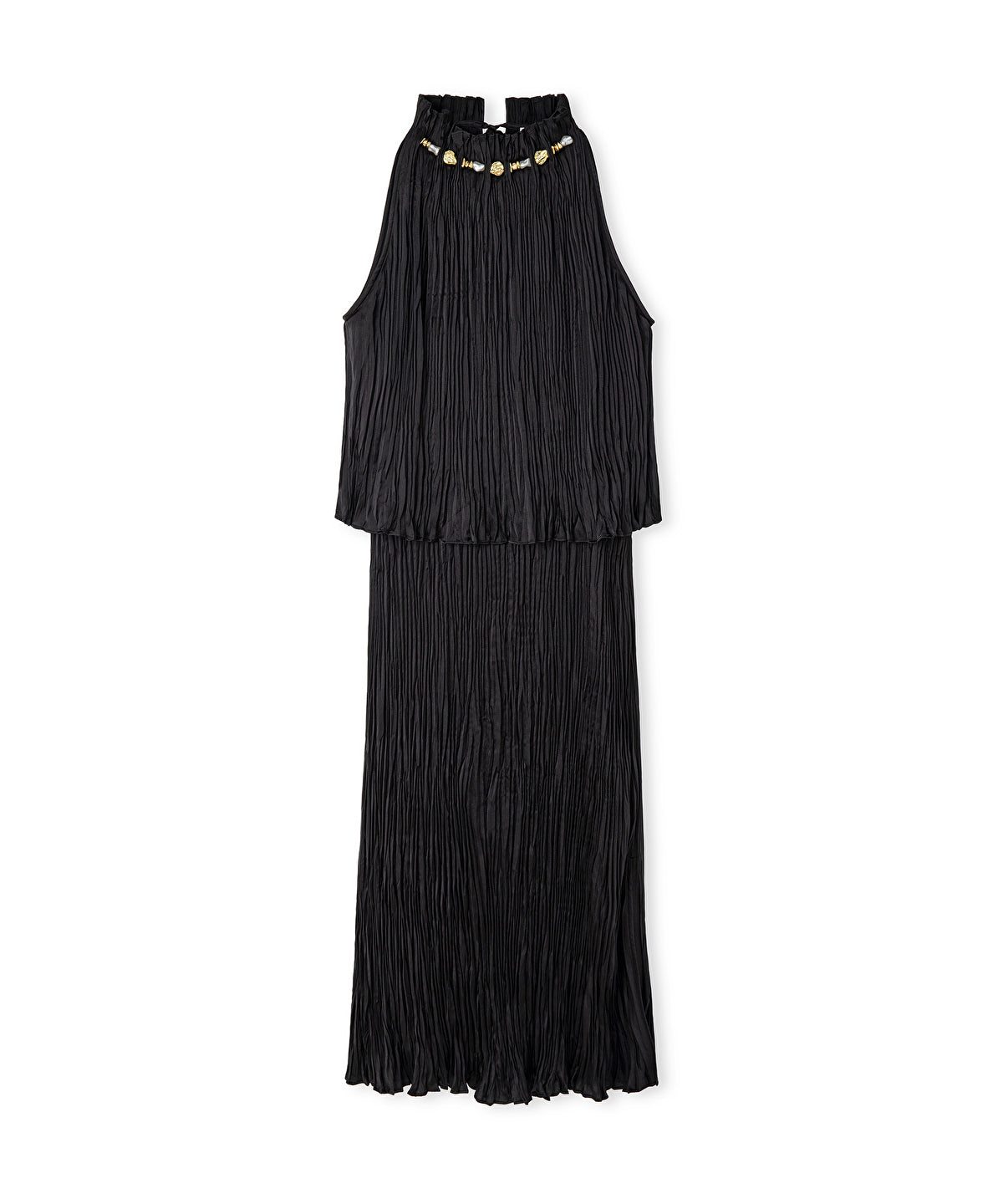 Textured Embellished Dress