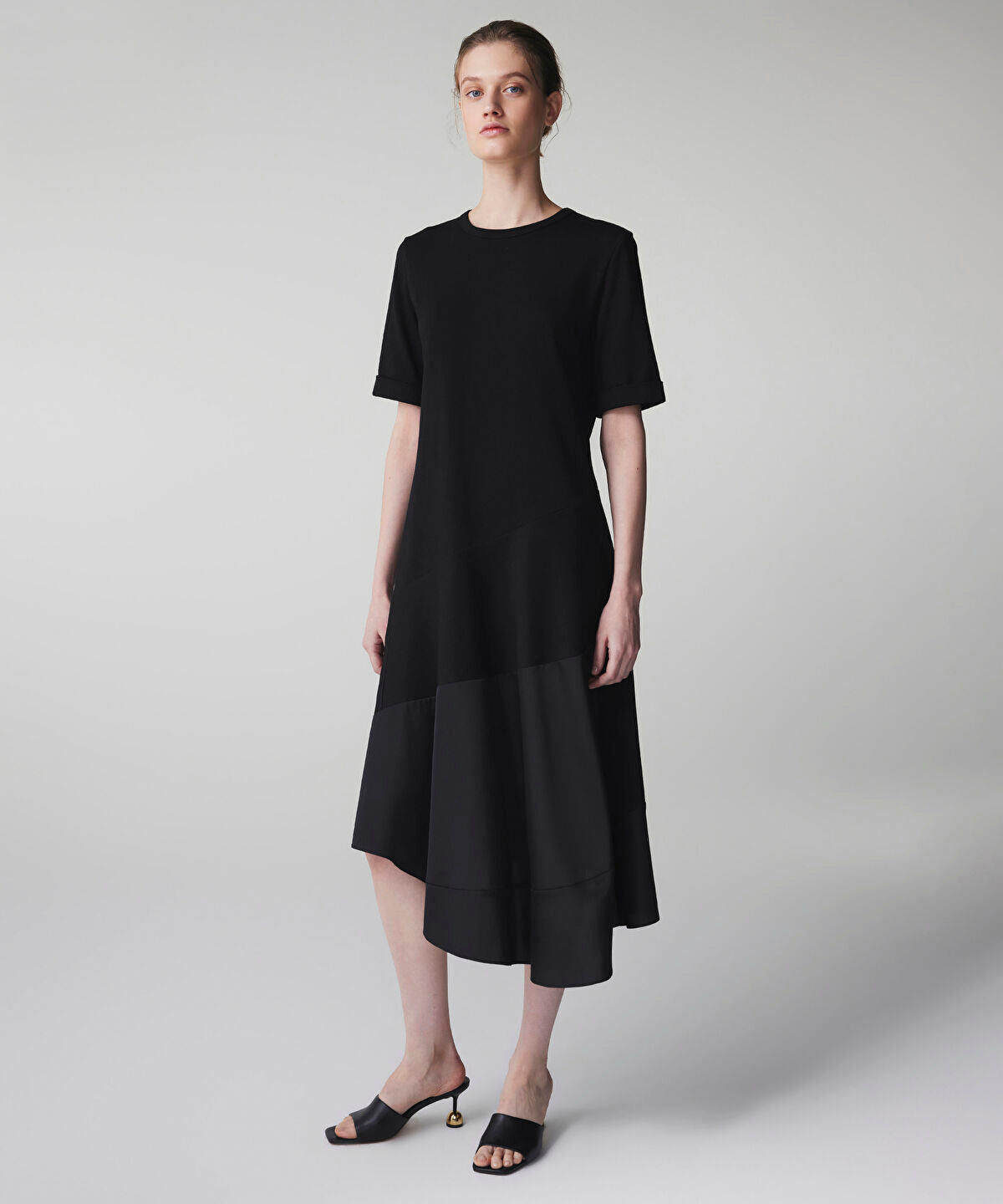 Asymmetric Mixed Dress