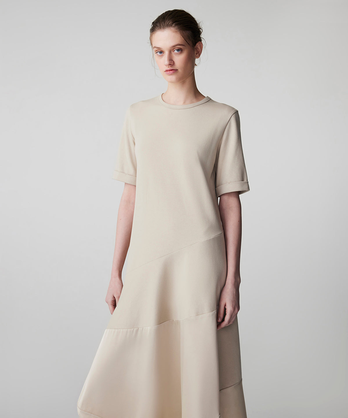 Asymmetric Mixed Dress
