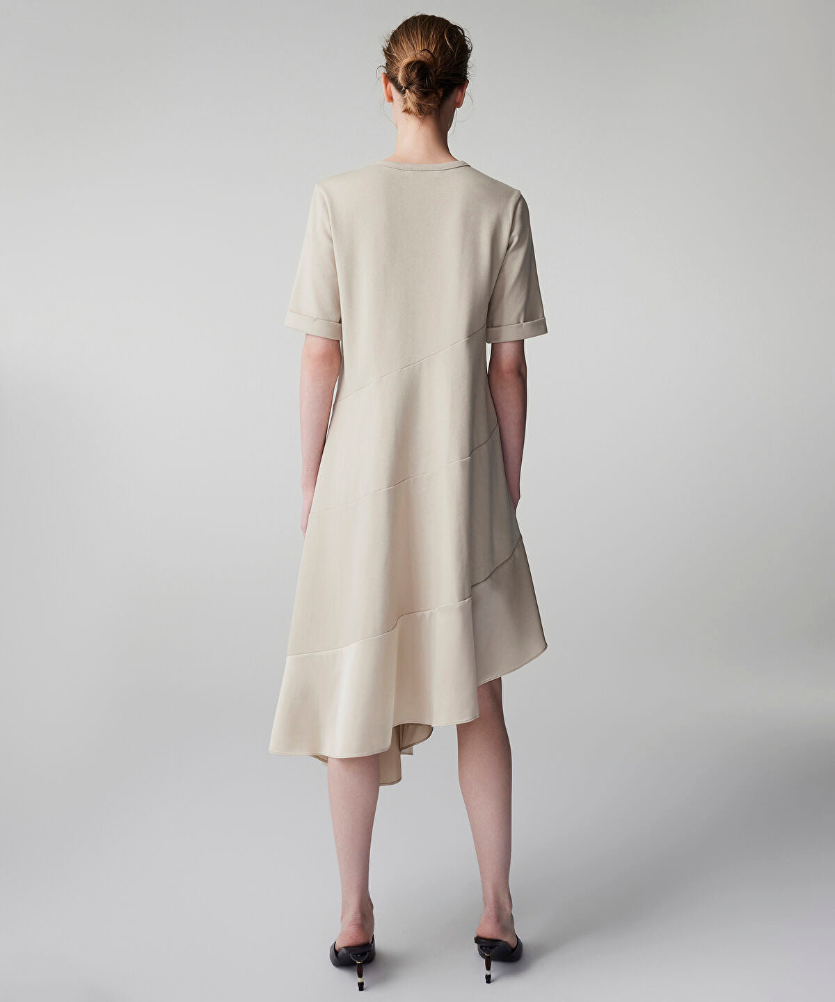 Asymmetric Mixed Dress