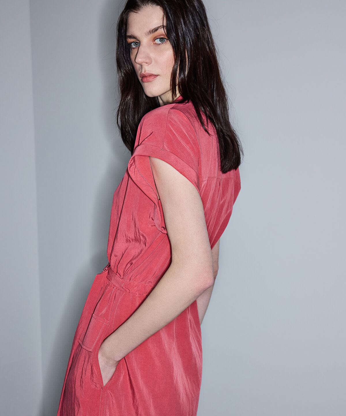 Belted Shirt Dress