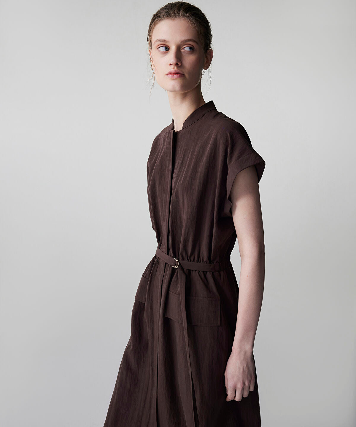 Belted Shirt Dress