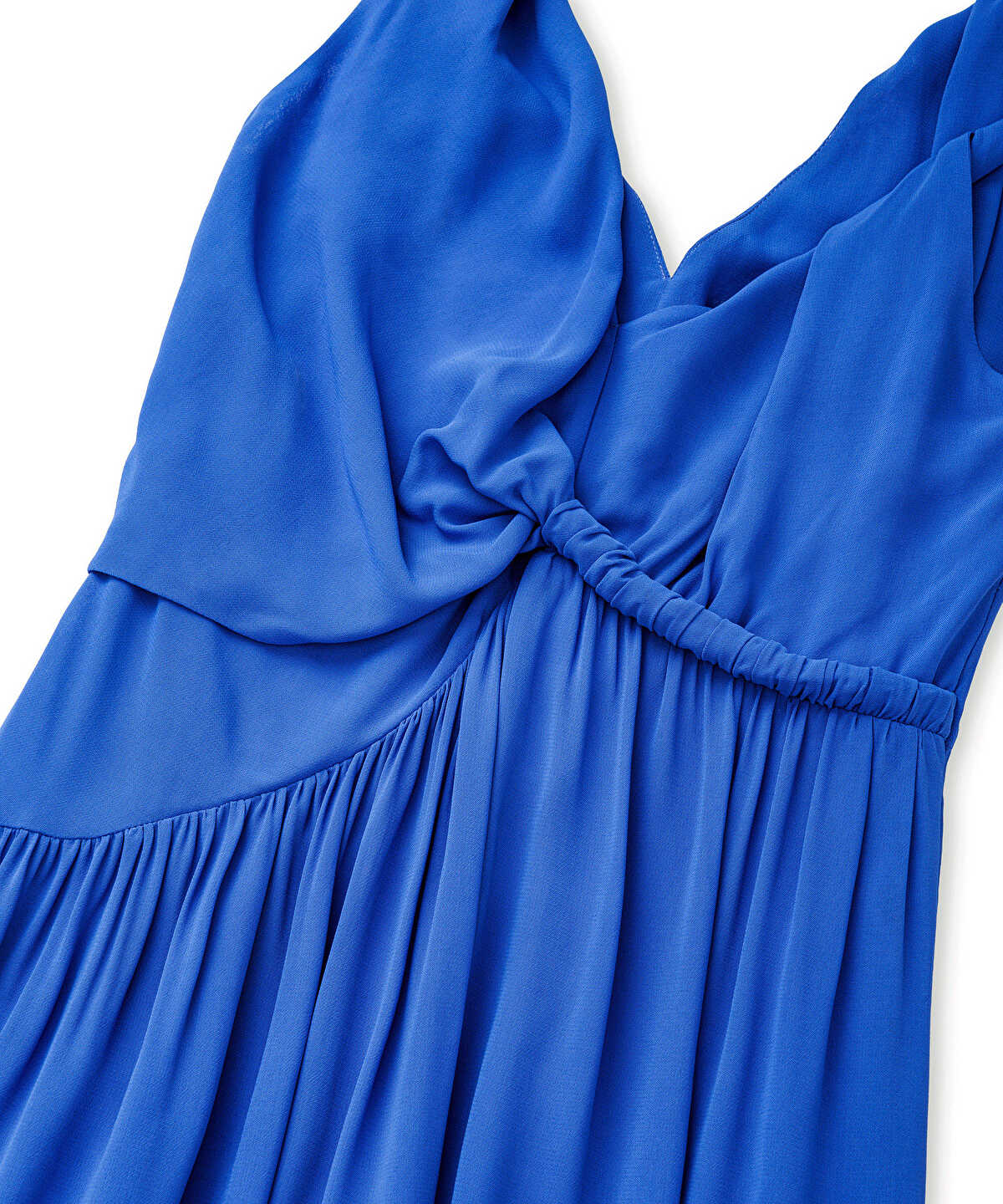 Asymmetric Viscose Dress