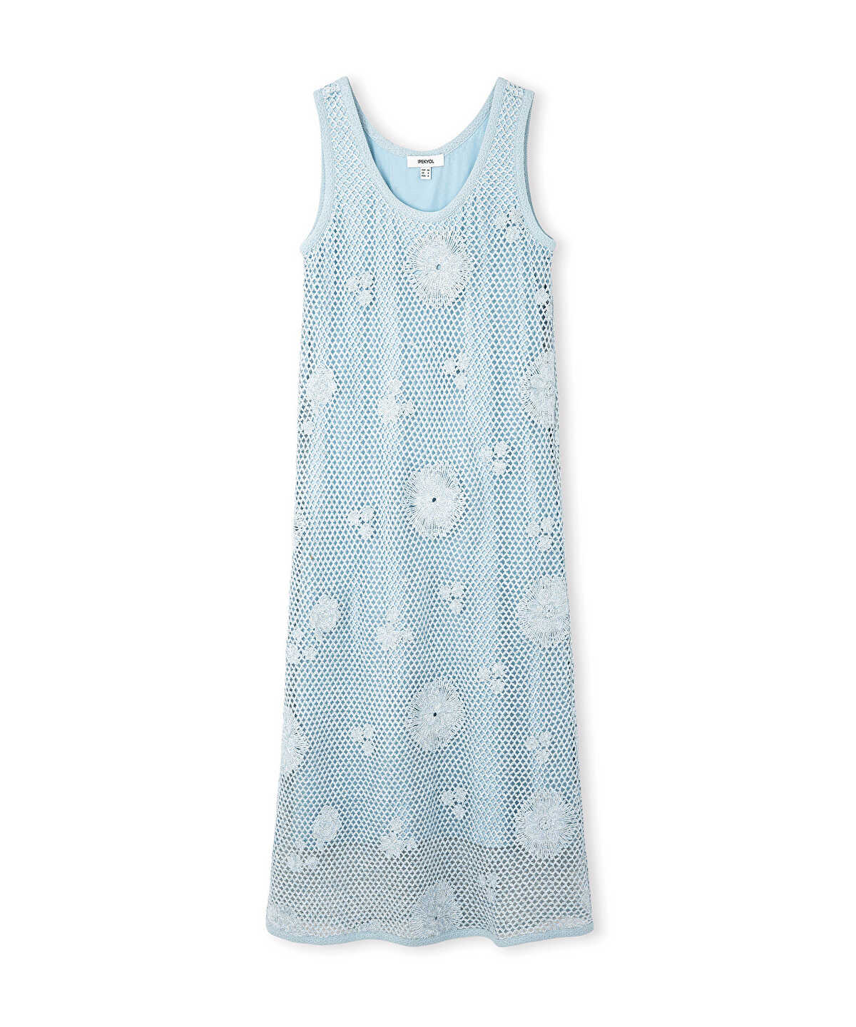 Open-Knit Crochet Dress