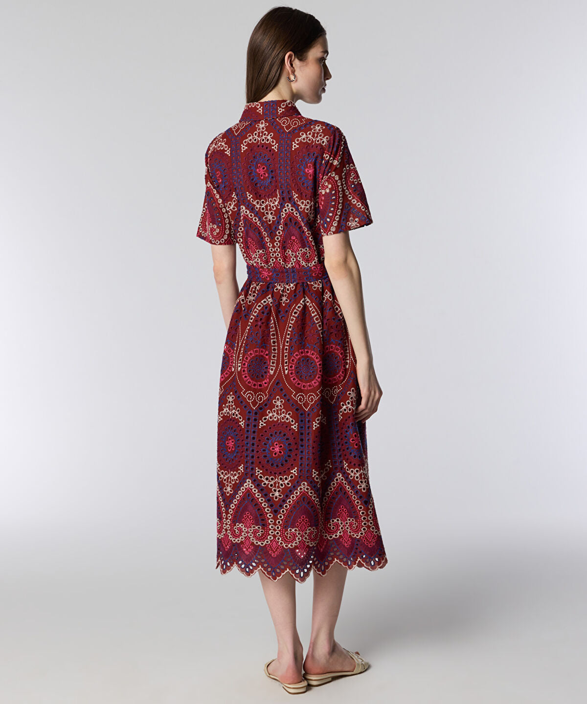 Printed Shirt Dress