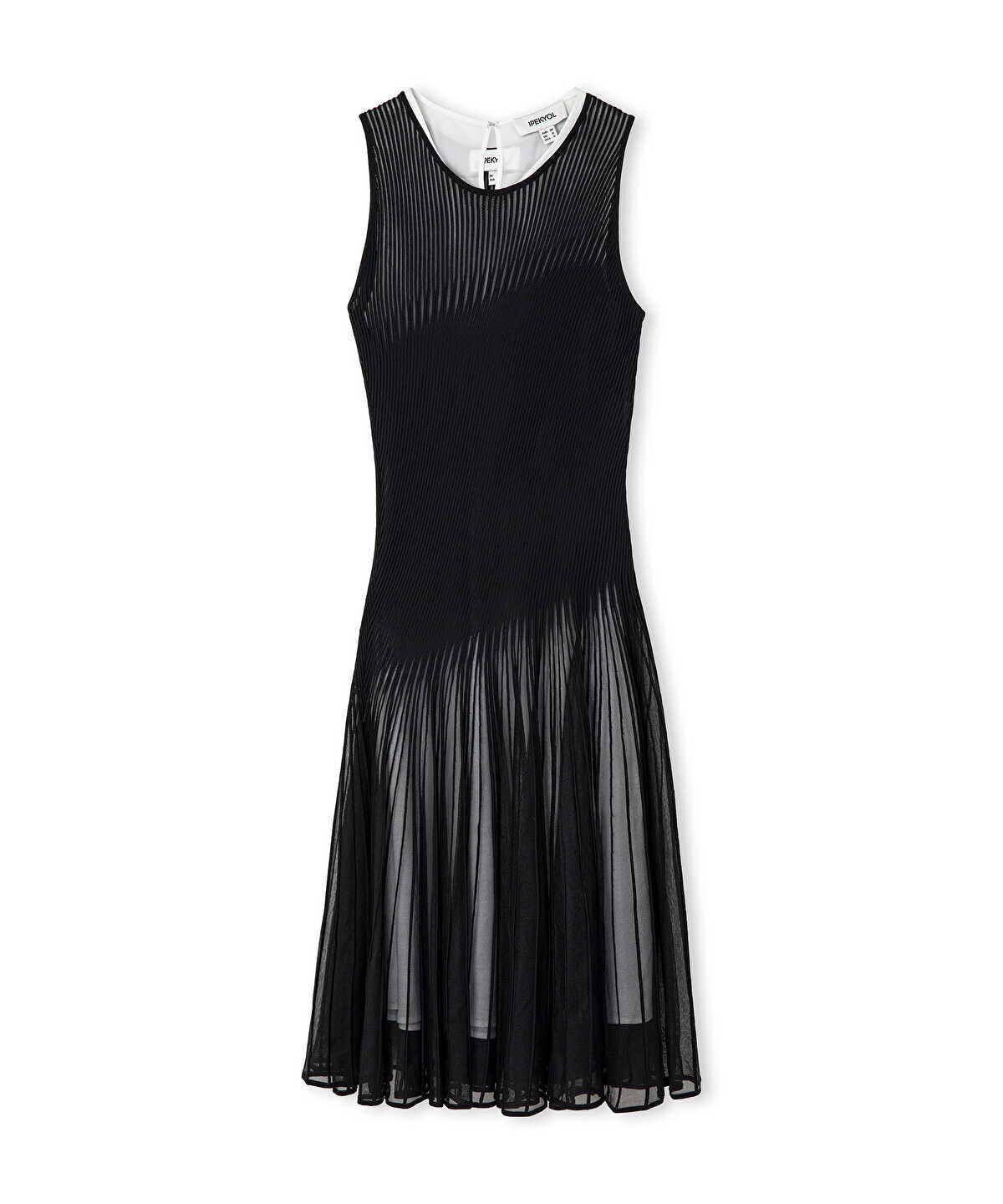 Color-Block Layered Dress