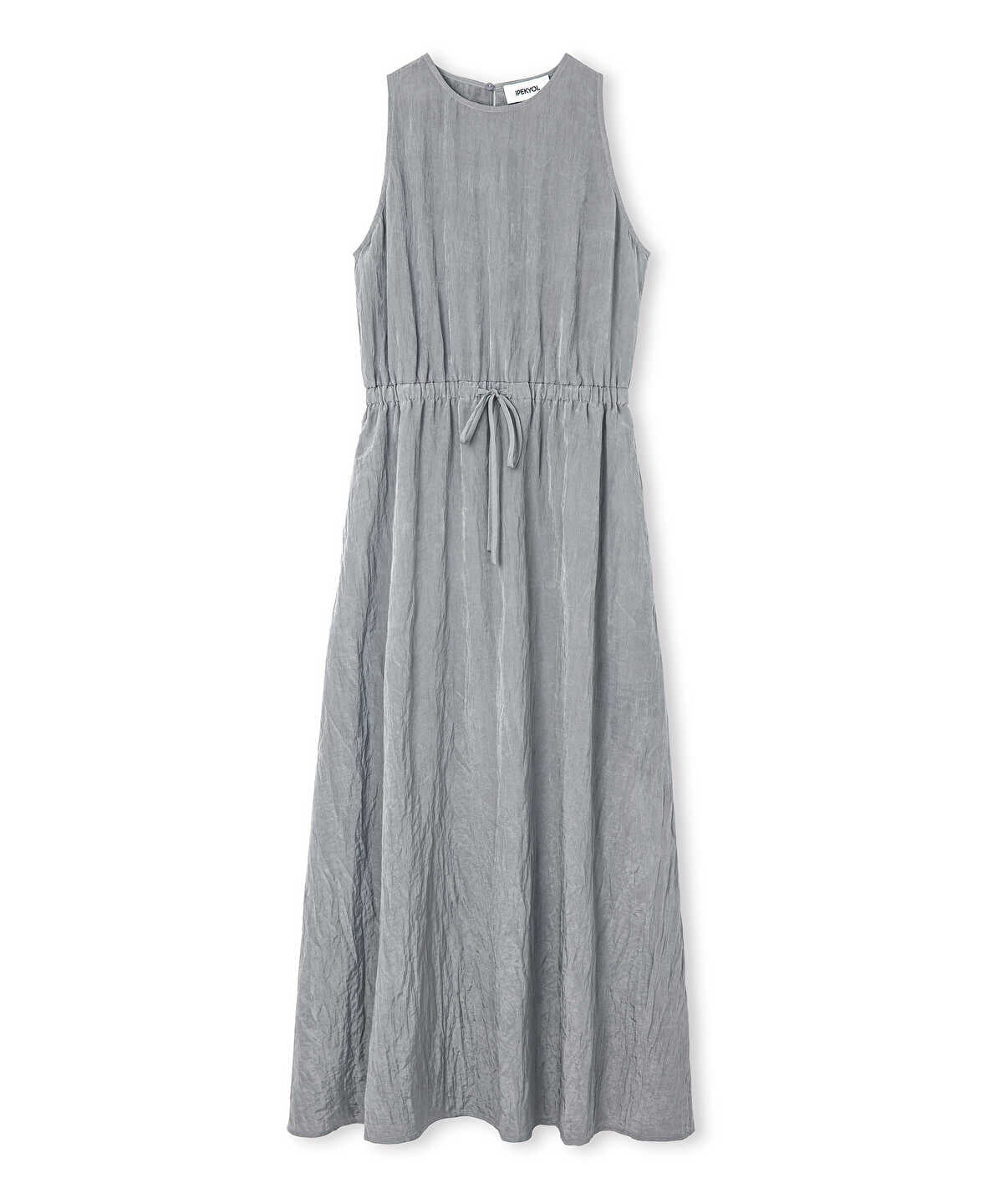 Crinkled-Texture Dress