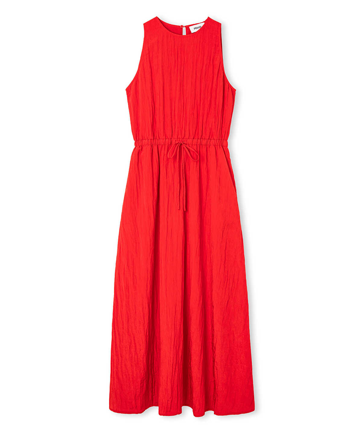 Crinkled-Texture Dress