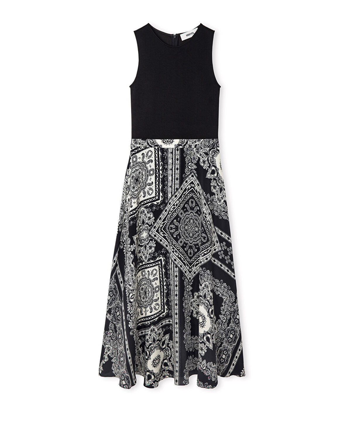 Paisley-Print Viscose Dress