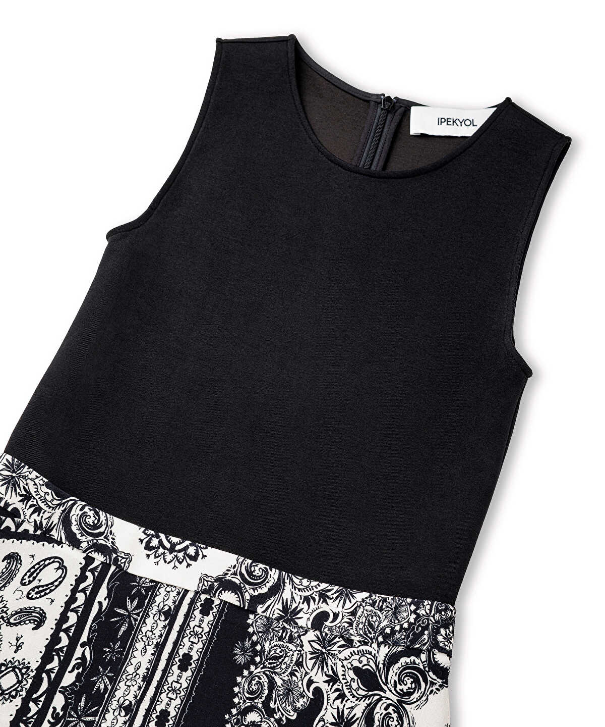 Paisley-Print Viscose Dress
