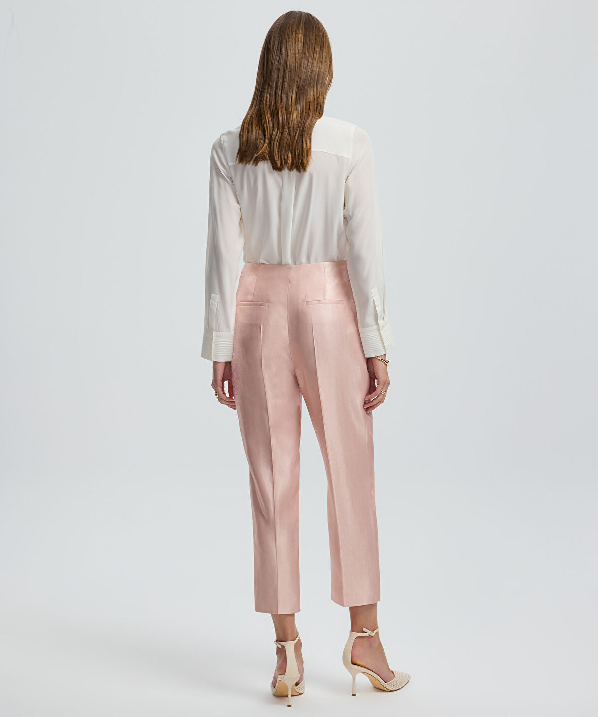 Pressed Crease Cigarette Trousers