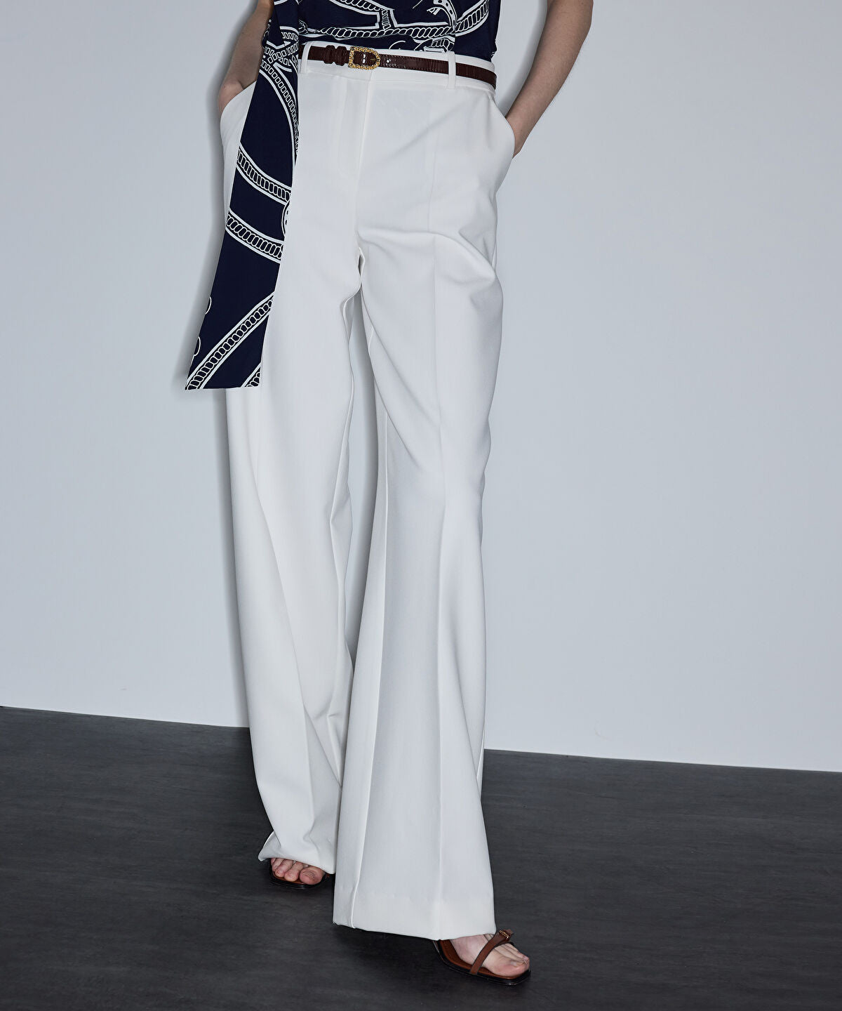 Wide-Leg Trousers