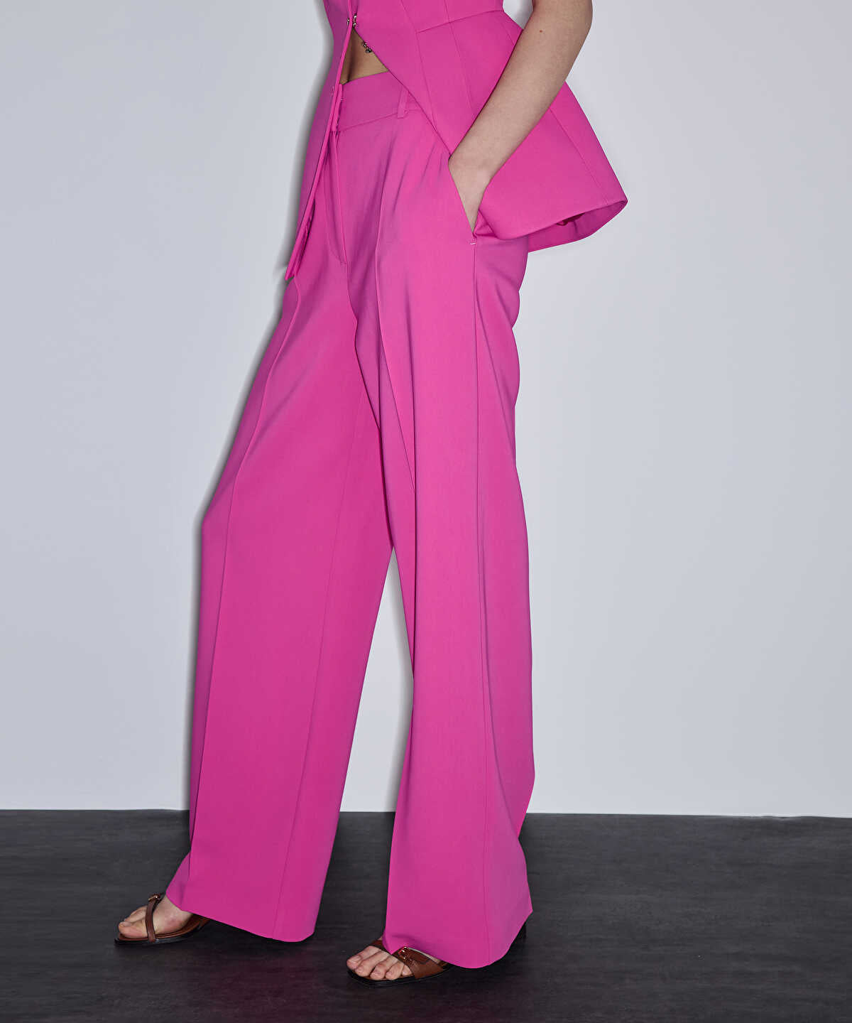Wide-Leg Trousers