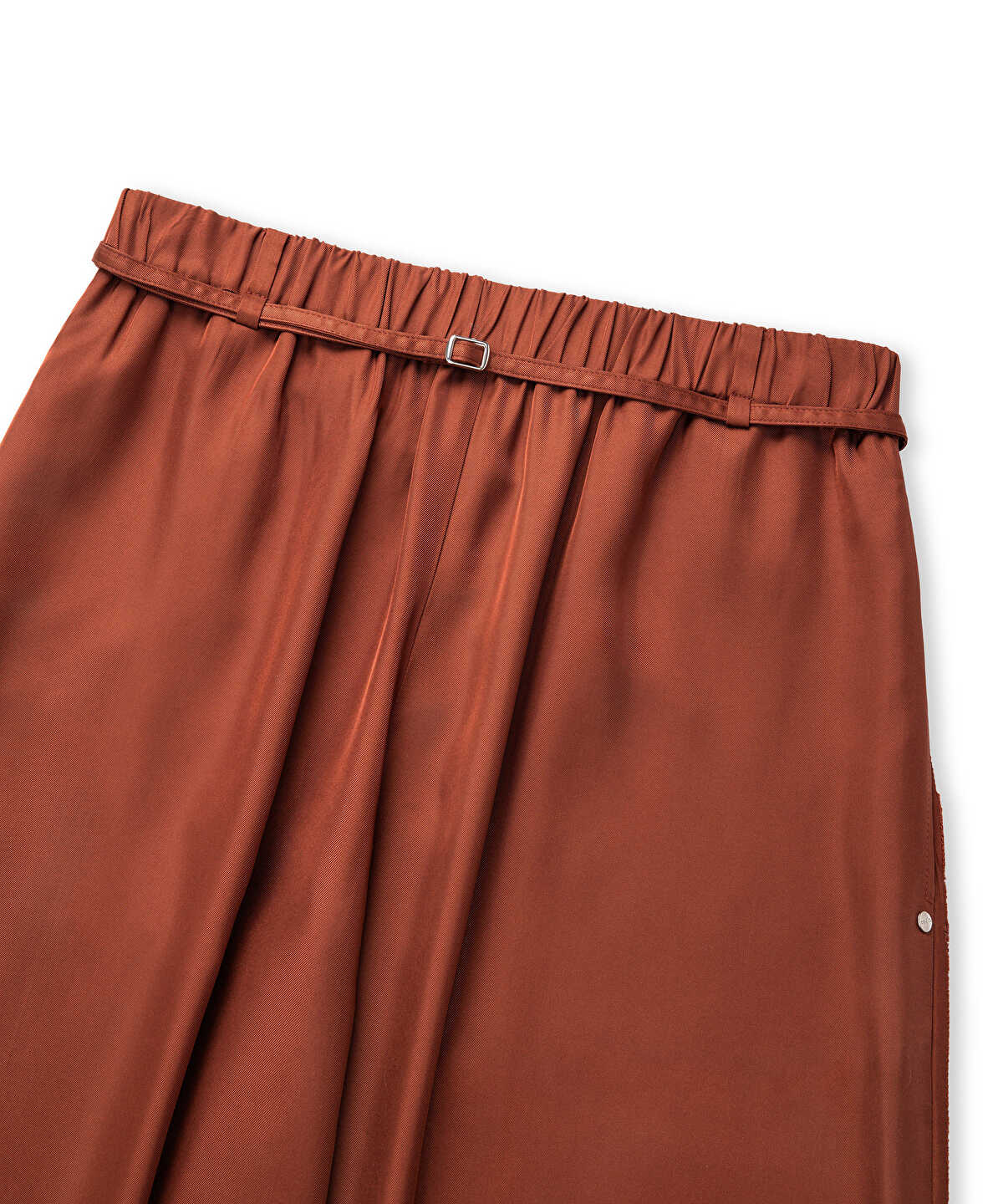 Wide-Leg Trousers with Elastic Waistband