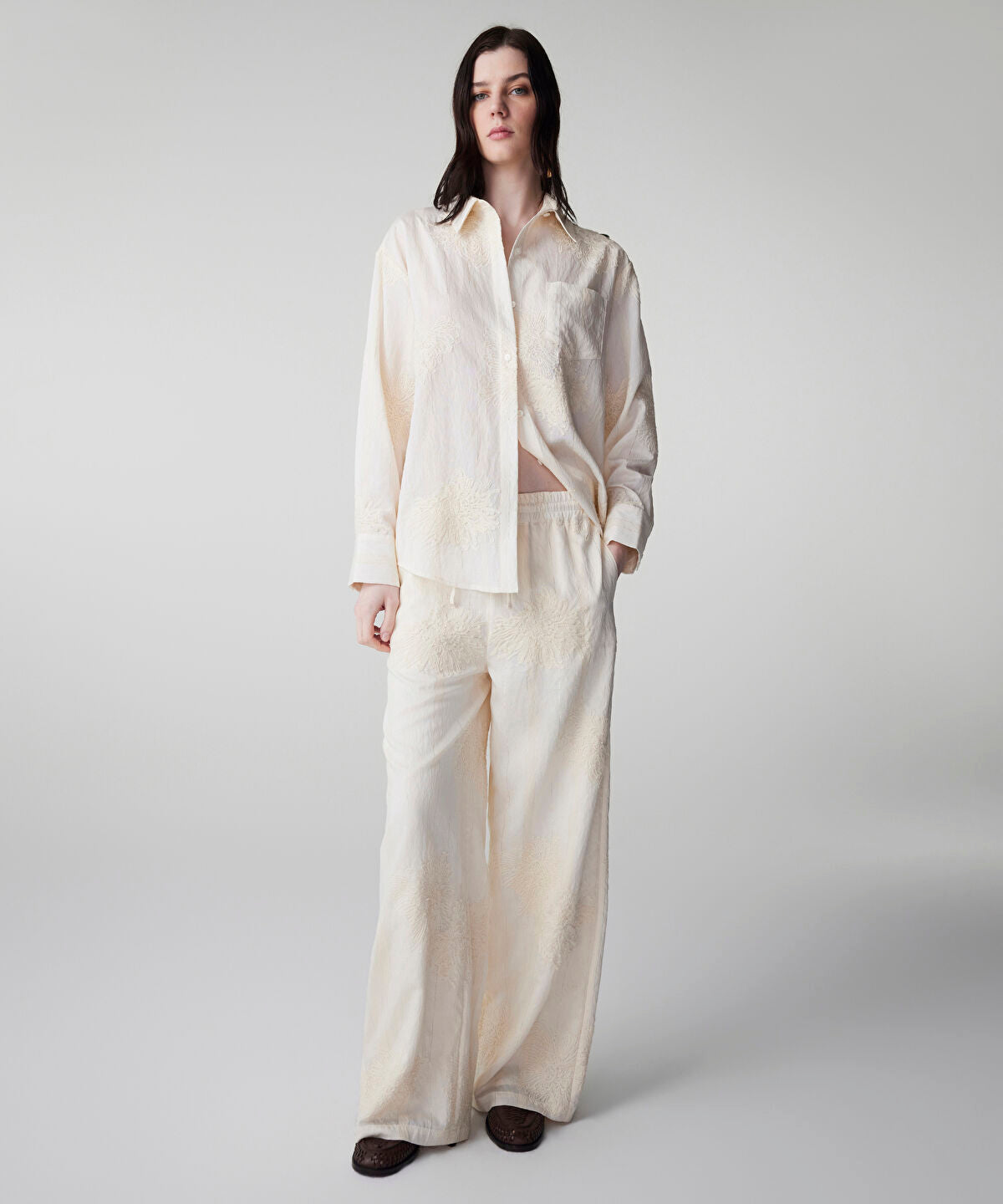 Embroidered Trousers
