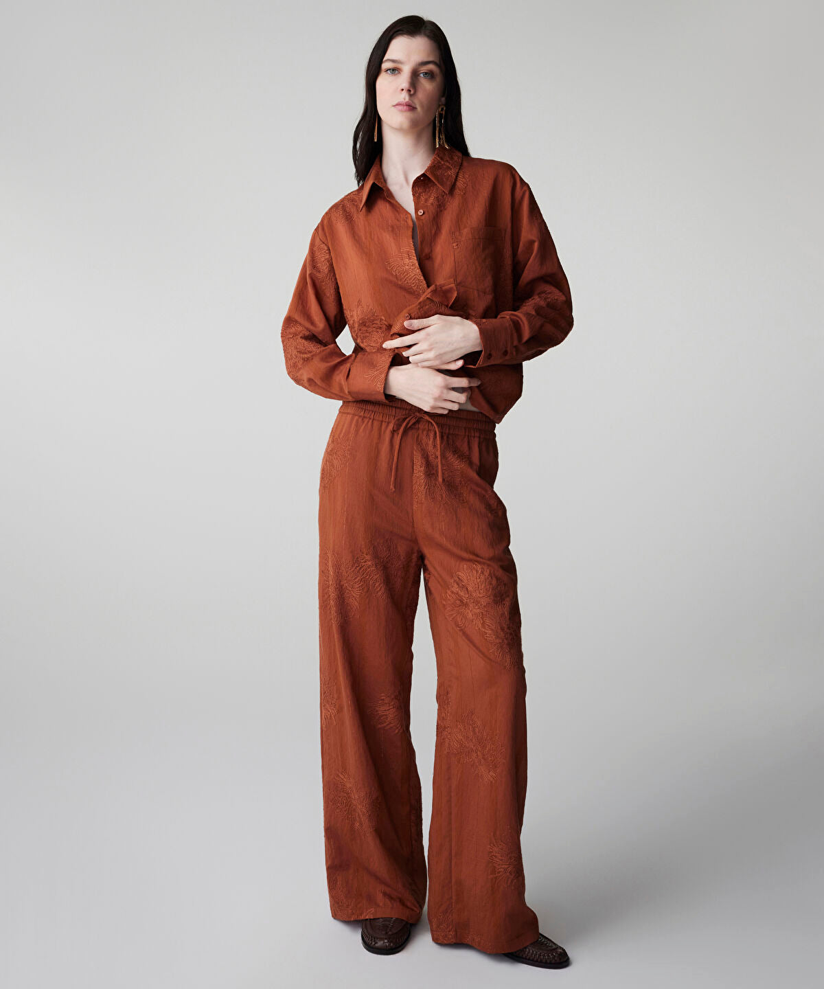 Embroidered Trousers