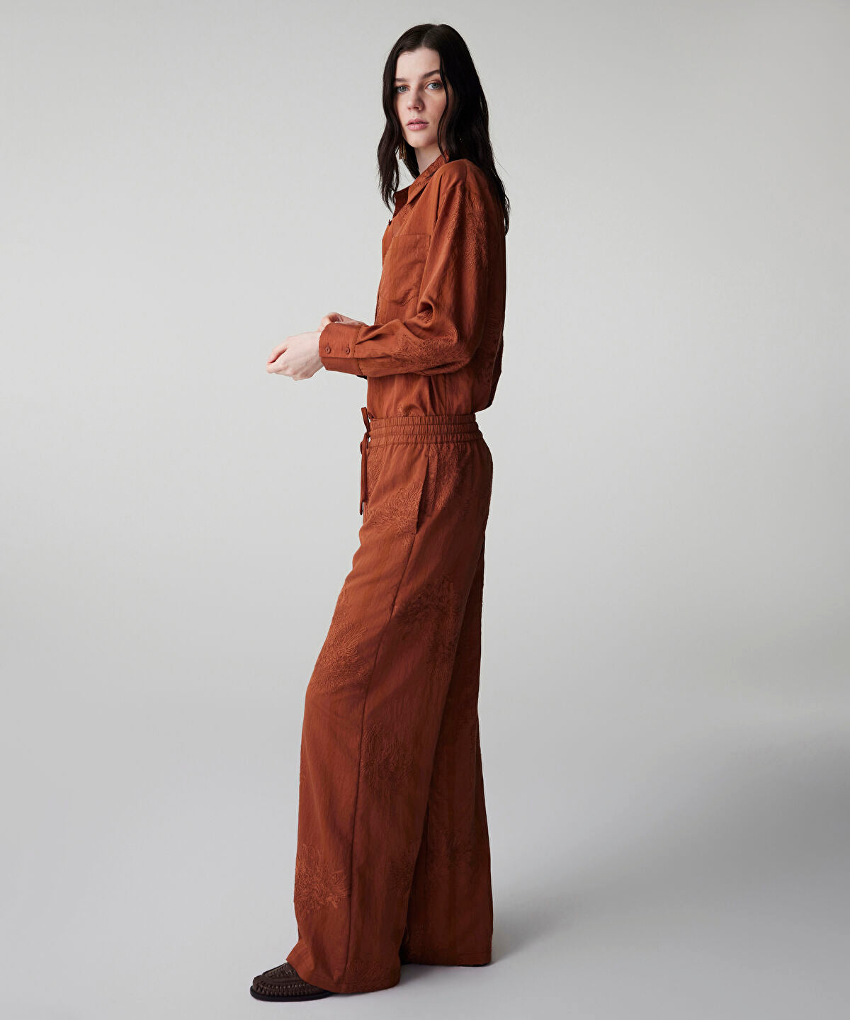 Embroidered Trousers