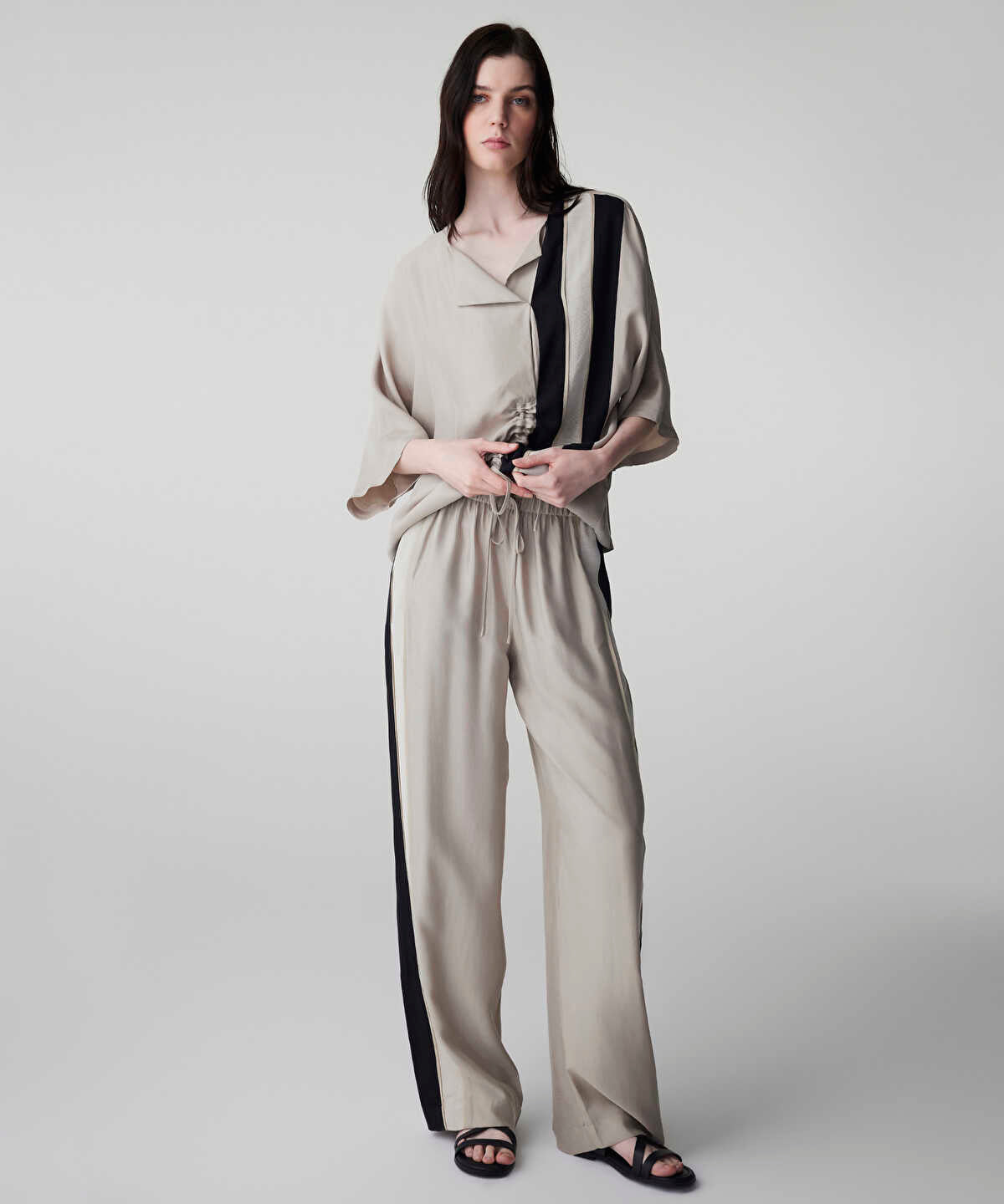 Color-Block Trousers