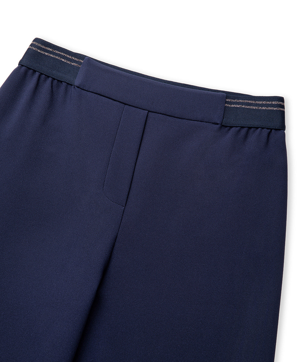 Trousers with Lurex Thread