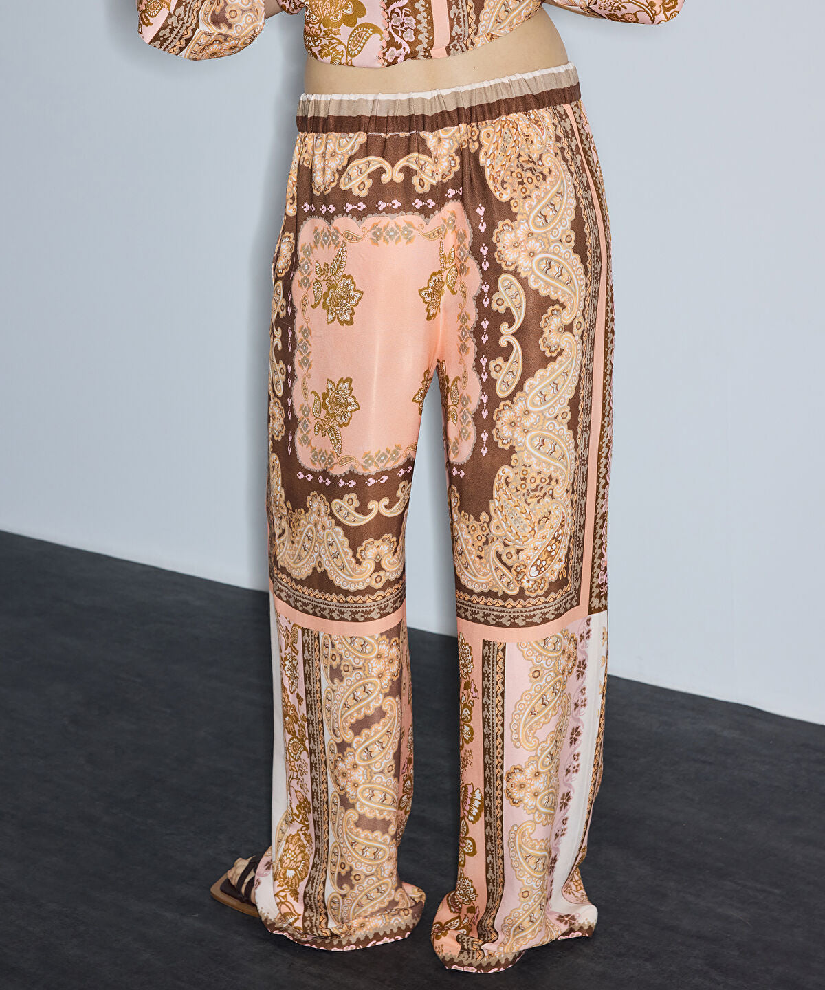Printed Viscose Trousers