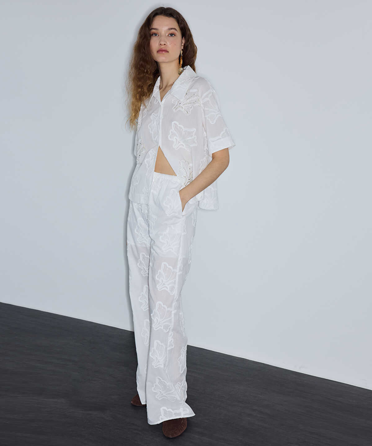 Embroidered Trousers