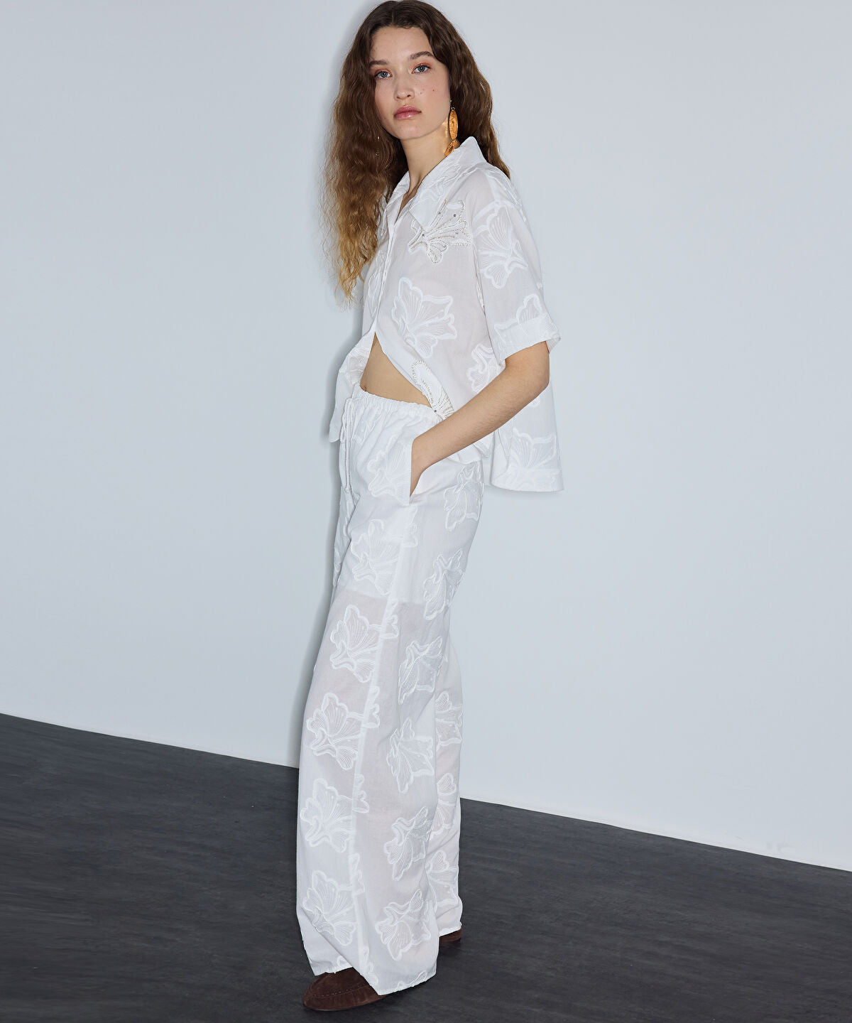 Embroidered Trousers
