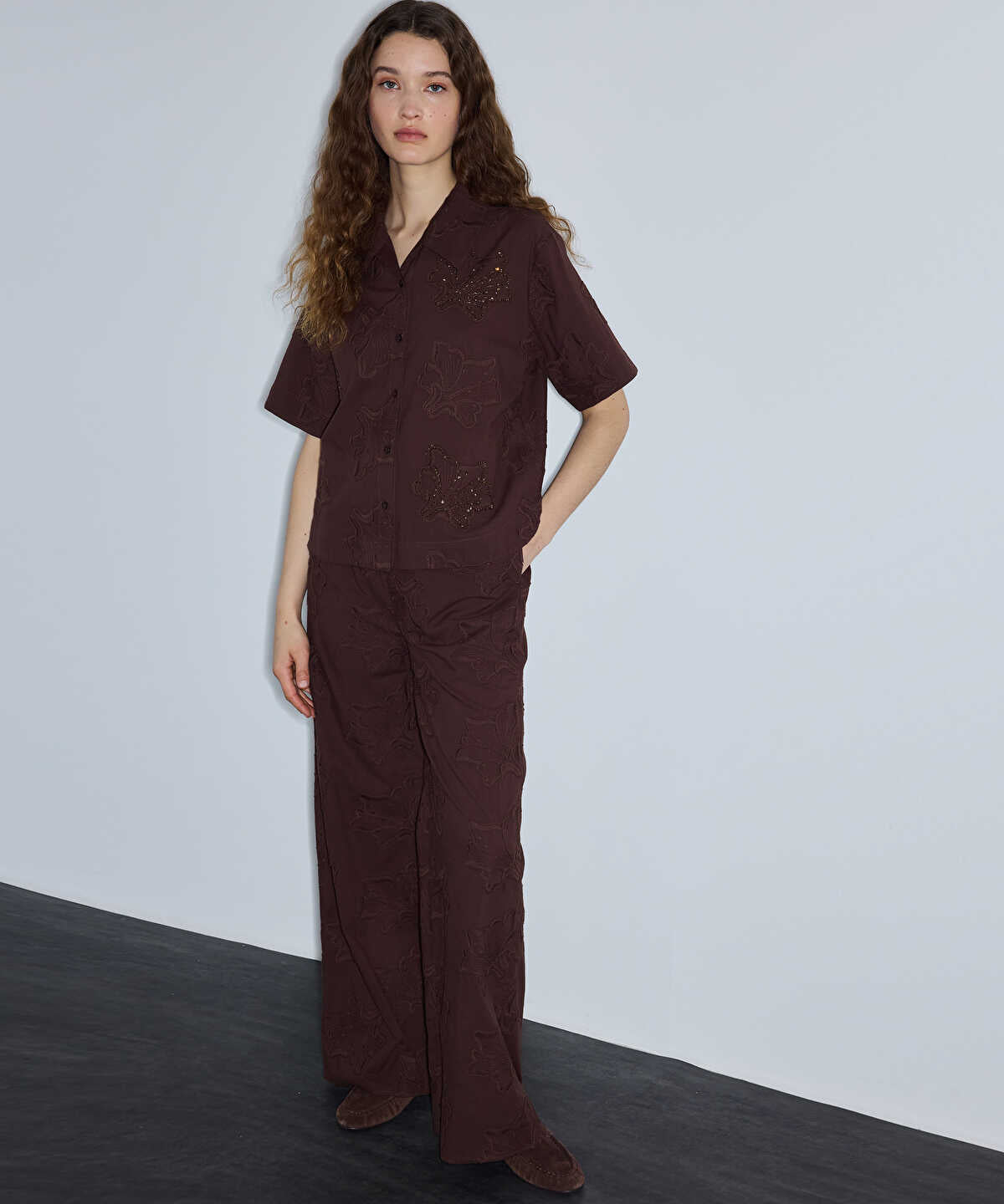Embroidered Trousers