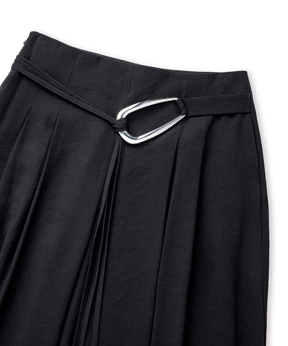 Wide-Leg Trousers with Belt