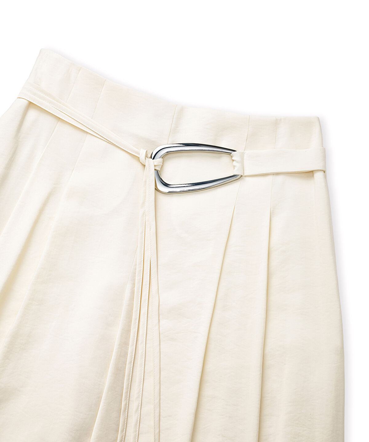 Wide-Leg Trousers with Belt