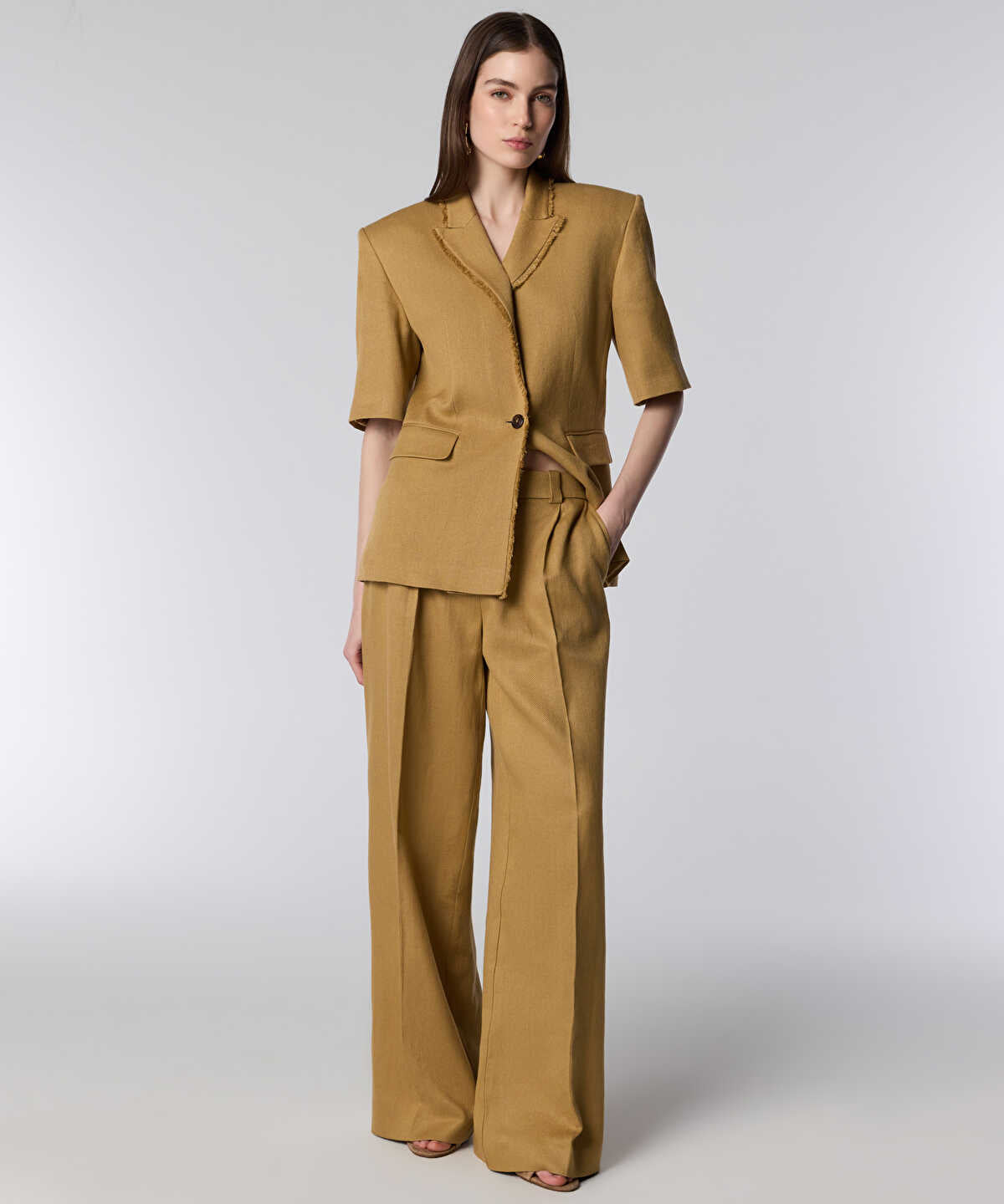 Wide-Leg Trousers