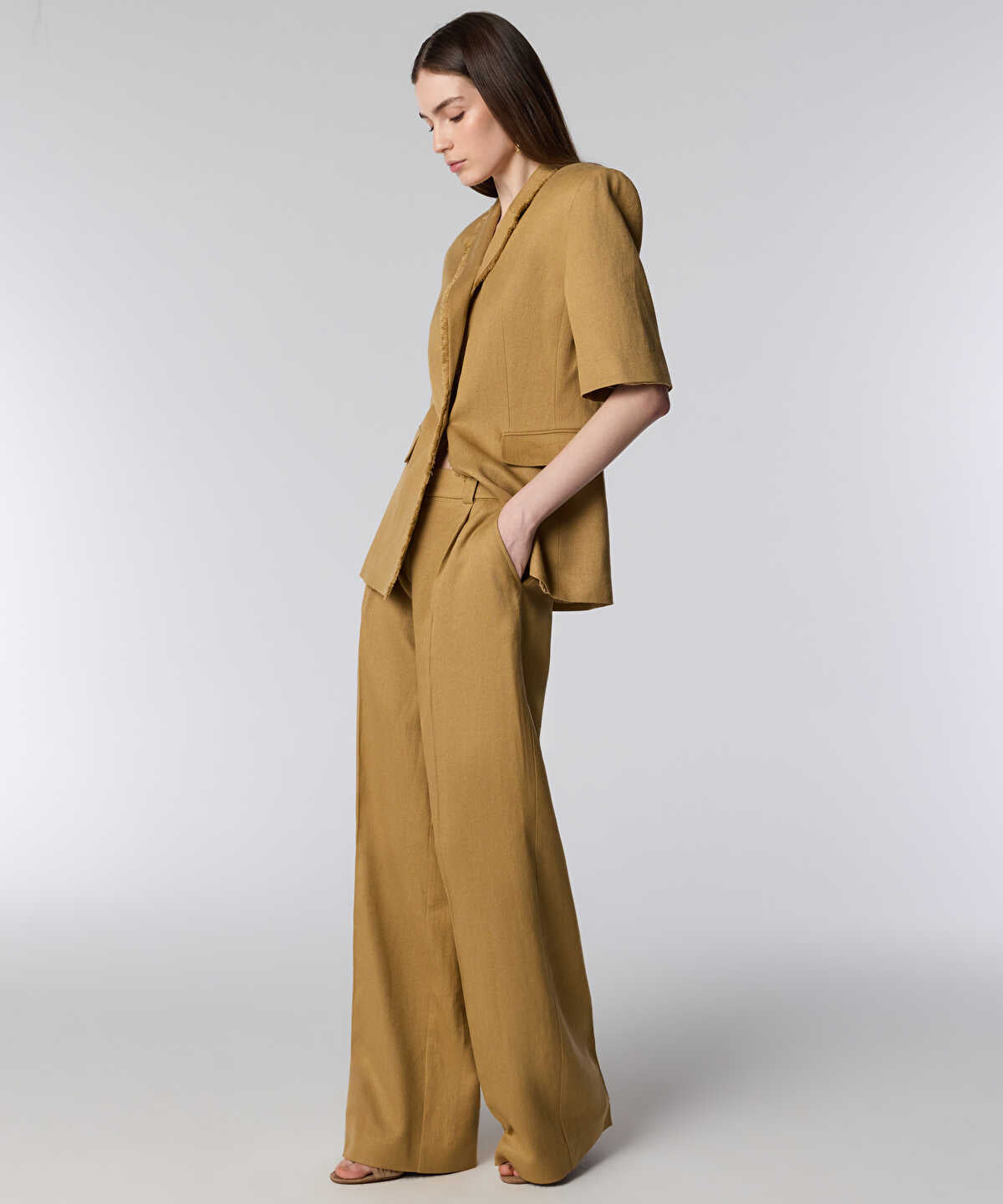 Wide-Leg Trousers