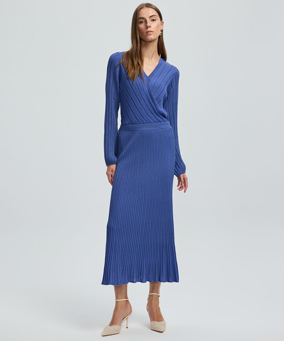 Lurex Knit Skirt