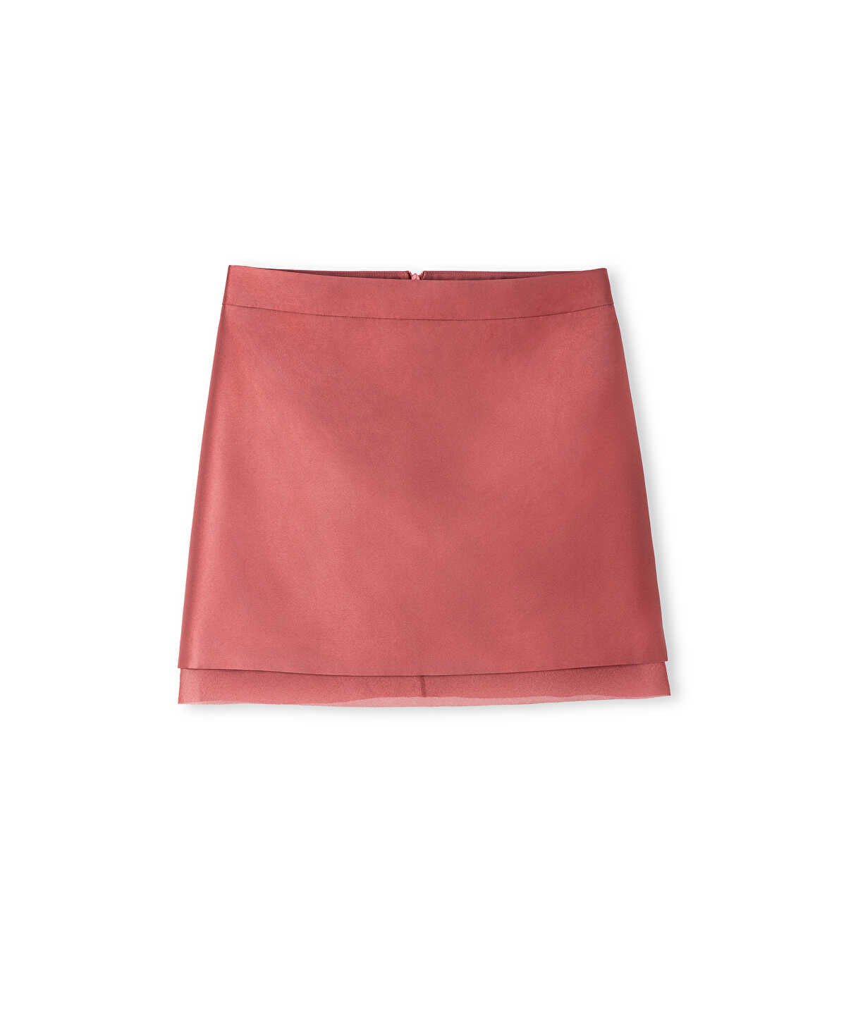 Mixed Media Mini Skirt