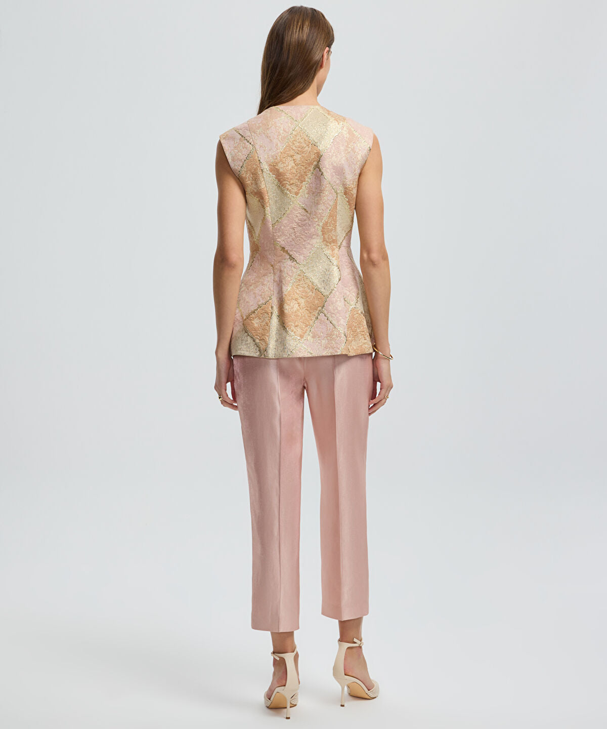 Metallic Thread Jacquard Jacket